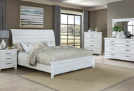 Picture of Hampton White 3 PC King Bed