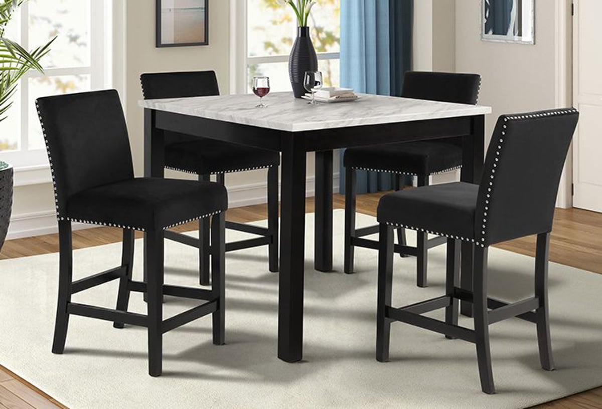 Picture of Lennon 5  PC Counter Height Dining Room - Black