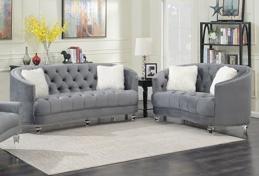 Picture of Aspire Grey Sofa & Loveseat