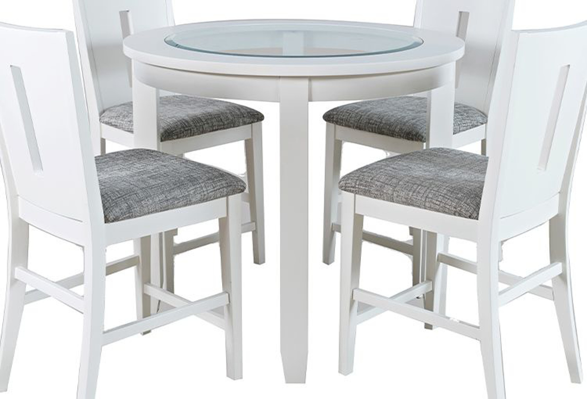 Picture of Urban Icon White Counter Height Dining Table