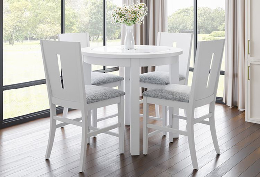Picture of Urban Icon White Counter Height Dining Table