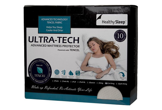 Picture of Healthy Sleep Ultra Tech Advanced Twin Mattress Protector