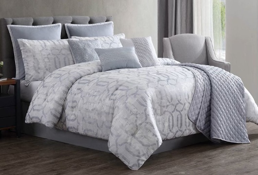 Picture of Holden Silver 10 pc King Comforter