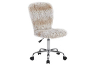 Picture of Langford Leo Faux Fur Desk Chair