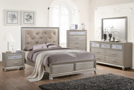 Picture of Delilah Champagne 3 PC Full Bed