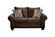 Picture of Rochester Chocolate Loveseat