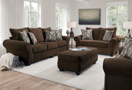 Picture of Rochester Chocolate Loveseat