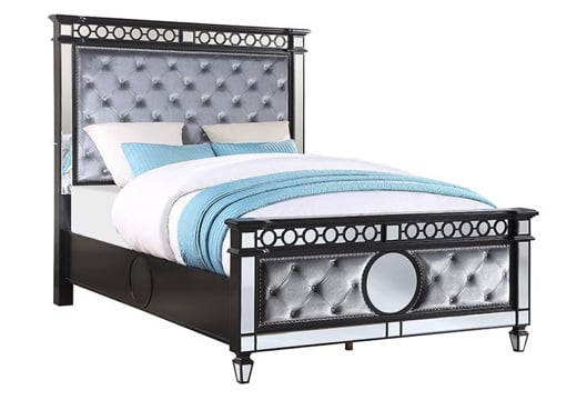 Picture of Marque Black/Mirror 3 PC King Bed