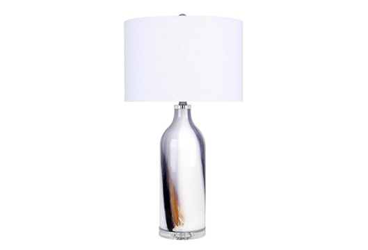 Picture of Valley Orange/White Lamp