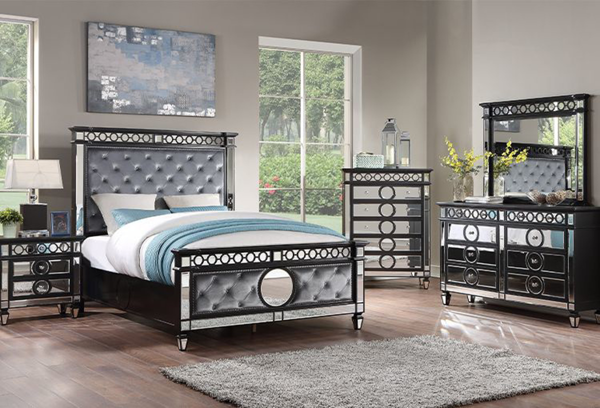 black full bedroom set