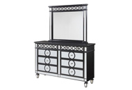 Picture of Marque Black/Mirror 5 PC King Bedroom