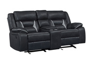 Picture of Acropolis Charcoal Reclining Sofa and Loveseat