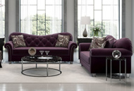 Picture of Sterling Plum Loveseat