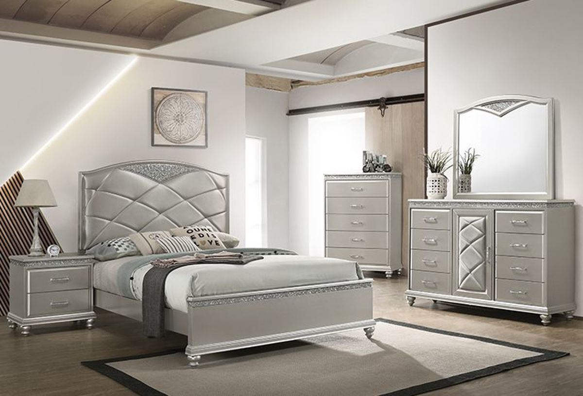 Picture of Valiant Champagne 5 PC King Bedroom
