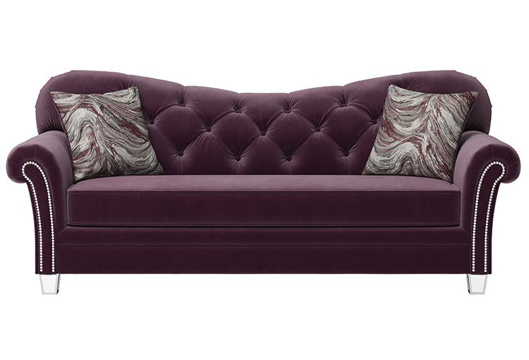 Picture of Sterling Plum Sofa & Loveseat