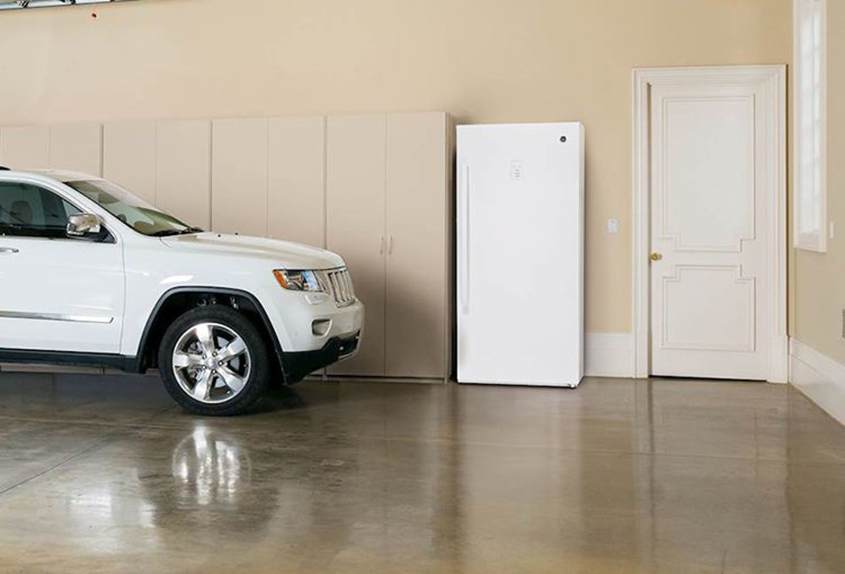 Buy GE 14' CF Upright Freezer Part FUF14SMRWW Badcock & More