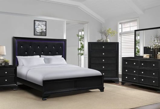Picture of Brooklyn Black 5 PC King Bedroom