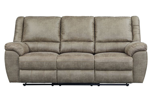 Picture of Tanner Beige Power Reclining Sofa with Drop Down Table