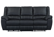 Picture of Tanner Dark Grey Power Reclining Sofa with Drop Down Table