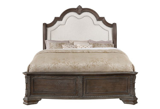 Picture of Sheffield Antique Grey 3 PC King Bed