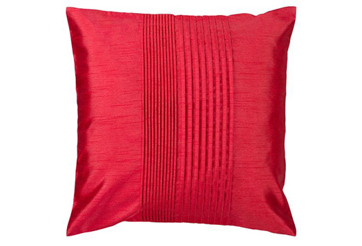 Picture of Pleated Red Accent Pillow