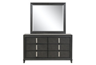 Picture of Paxton Grey Dresser & Mirror