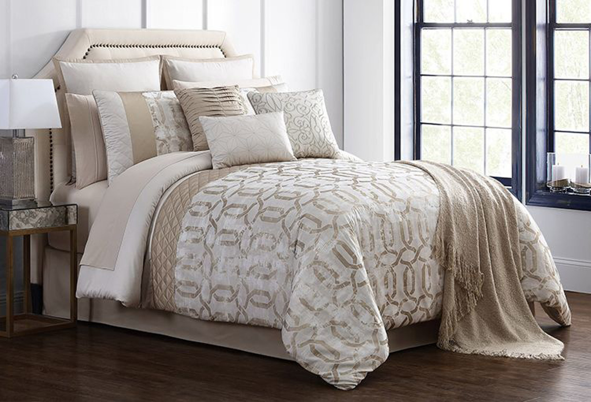 Picture of Holden 10PC Gold Comforter Set
