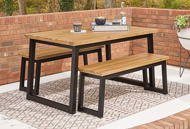 Picture of Town Wood Outdoor 3 PC DIning Set