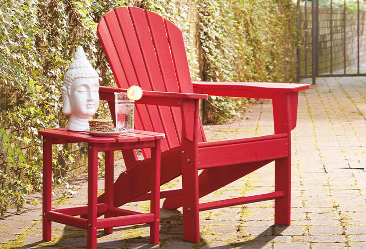 Picture of Sundown Red Adirondack Chair
