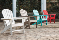 Picture of Sundown Turquoise Adirondack Chair