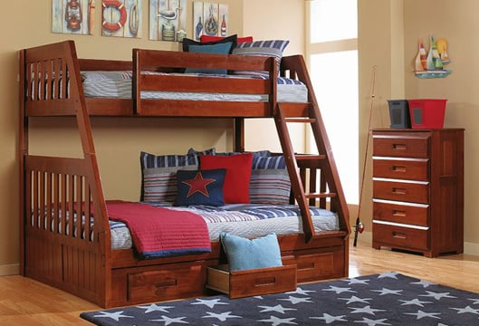 Picture of Forrester Twin/Full Bunk bed