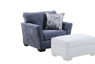 Picture of Dehlia Blue Chair
