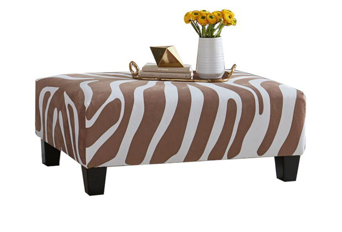 Picture of Kenya Camel/White Ottoman