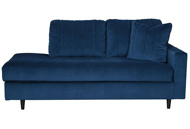 Picture of Enderlin Blue Corner Chaise