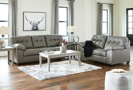 Picture of Donlen Grey Sofa