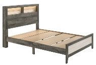 Picture of Wyatt White/Grey 3 PC King Bed