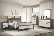 Picture of Wyatt White/Grey 3 PC King Bed