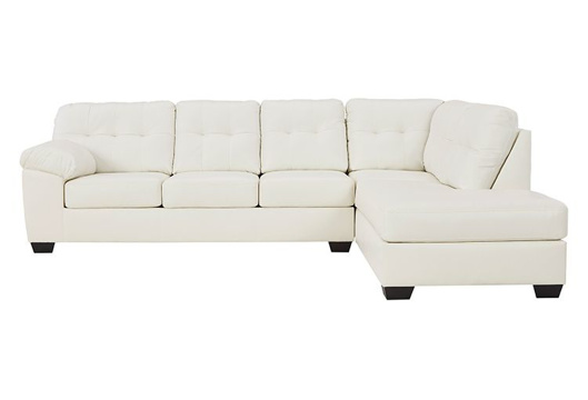 Picture of Donlen White Sectional