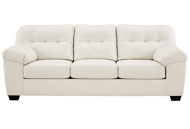 Picture of Donlen White Sofa & Loveseat