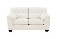 Picture of Donlen White Sofa & Loveseat
