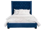 Picture of Westerly Blue Queen Upholstered Bed