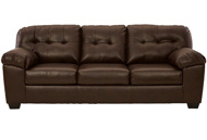 Picture of Donlen Brown Sleeper Sofa & Loveseat