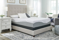Picture of Ashley Sleep 12" Memory Foam Queen Mattress & Low Profile Boxspring