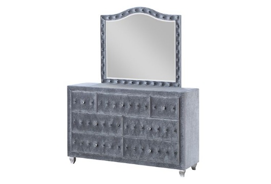 Picture of Priscilla Grey Dresser & Mirror
