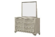 Picture of Brooklyn Champagne Dresser & Mirror