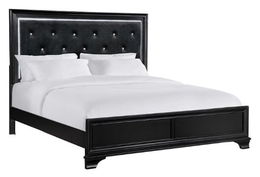 Picture of Brooklyn Black 3 PC Queen Bed