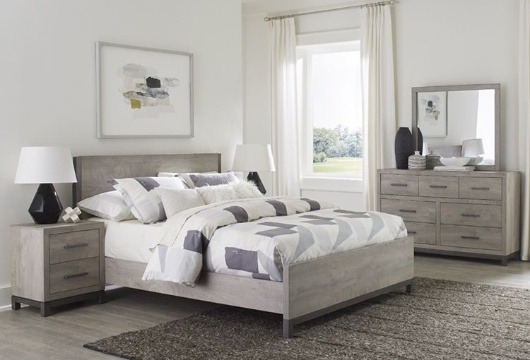 Picture of Augusta Grey 3 PC Queen Bed