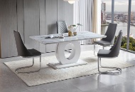 Picture of Iceland Faux Marble Dining Table