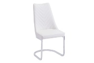 Picture of Iceland White Upholstered Dining Chair