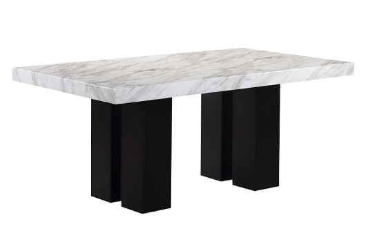 Picture of Celine Faux Marble Dining Table